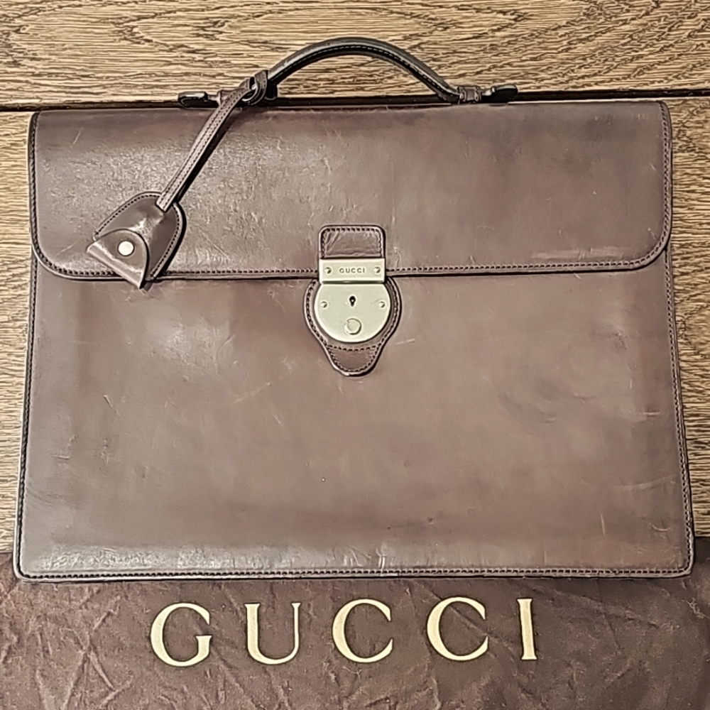 Gucci Briefcase Calfskin